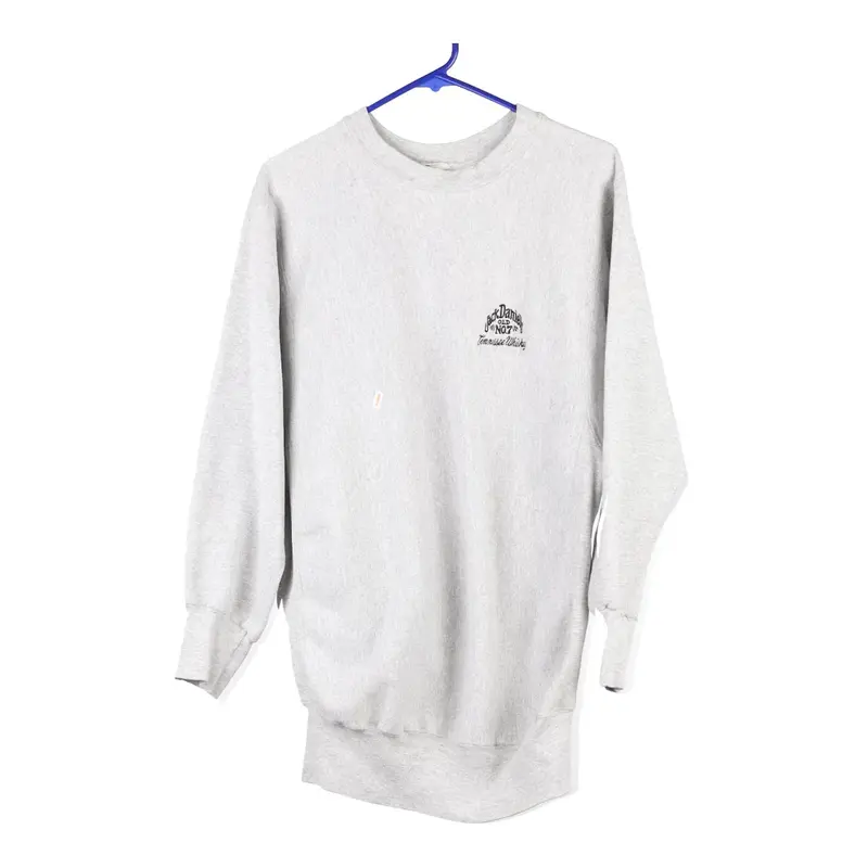 Jack Daniels Medallion Sweatshirt - XL Grey Cotton Blend