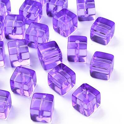 Transparent Acrylic Beads