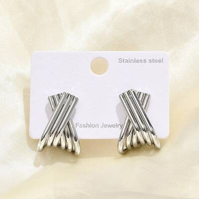 304 Stainless Steel Stud Earrings