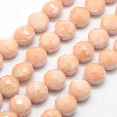 Electroplate Glass Beads Strands