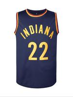 Men's Letter & Number Patched Basketball Jersey, Loose Sporty Sleeveless V Neck Basketball Vest, Basketball Clothing for Indo...