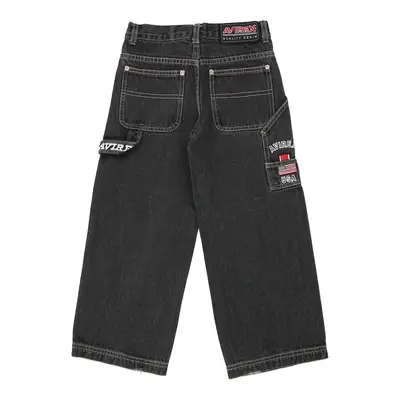 Age 6 Avirex Carpenter Jeans - Small Black Cotton