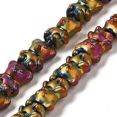 Electroplate Glass Beads Strands