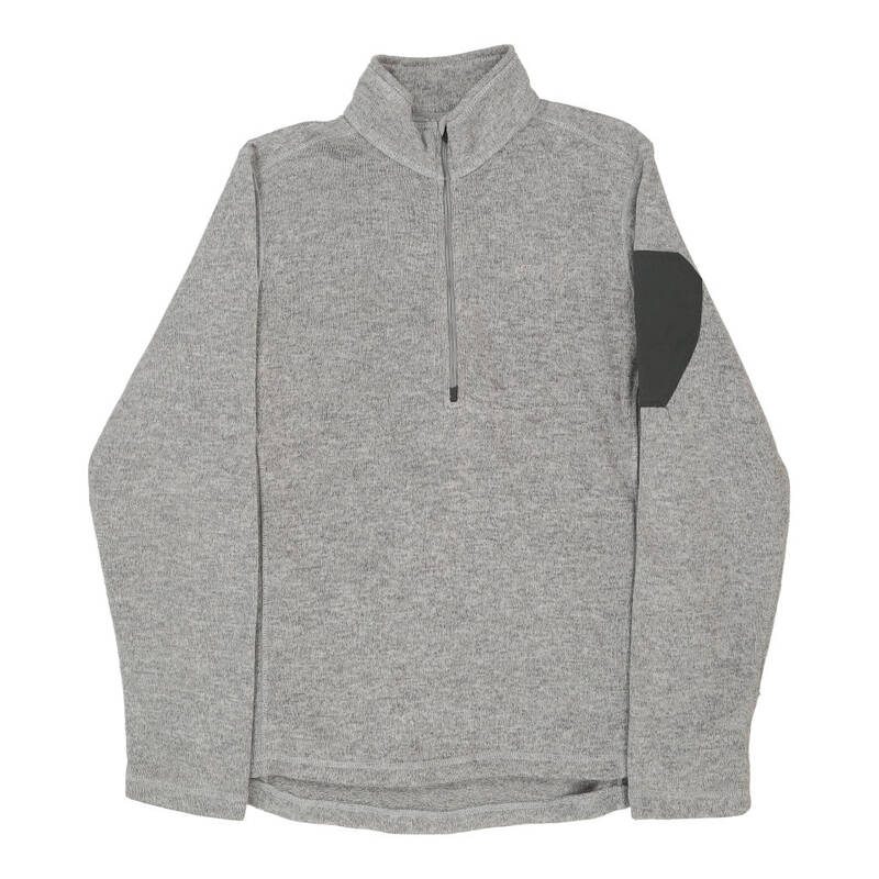 Eddie Bauer Fleece - Medium Grey Polyester