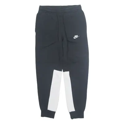 NIKE Mens Joggers Black Tapered S W28 L28