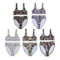 POP in Style & Comfort Must-Have Camo Swimsuit for Women Bikini Set