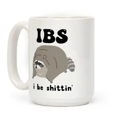 IBS Raccoon Ceramic Coffee Mug β Reusable, Washable Office Drinkware for Coffee, Tea & Beverages