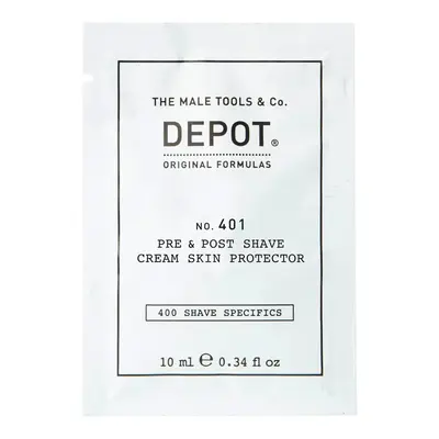 Depot 400 Shaving Specifications No. 401 Soothing pre and post shave cream 10 ml
