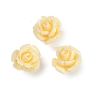 Synthetic Coral Carved Beads