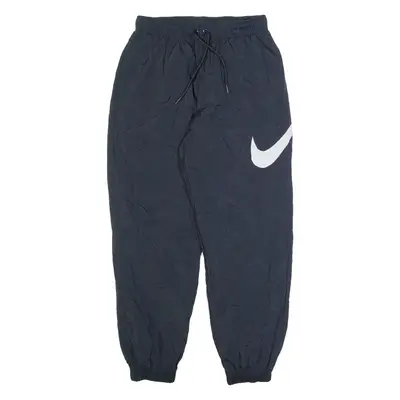 NIKE Mens Track Pants Black Nylon Tapered S W26 L27