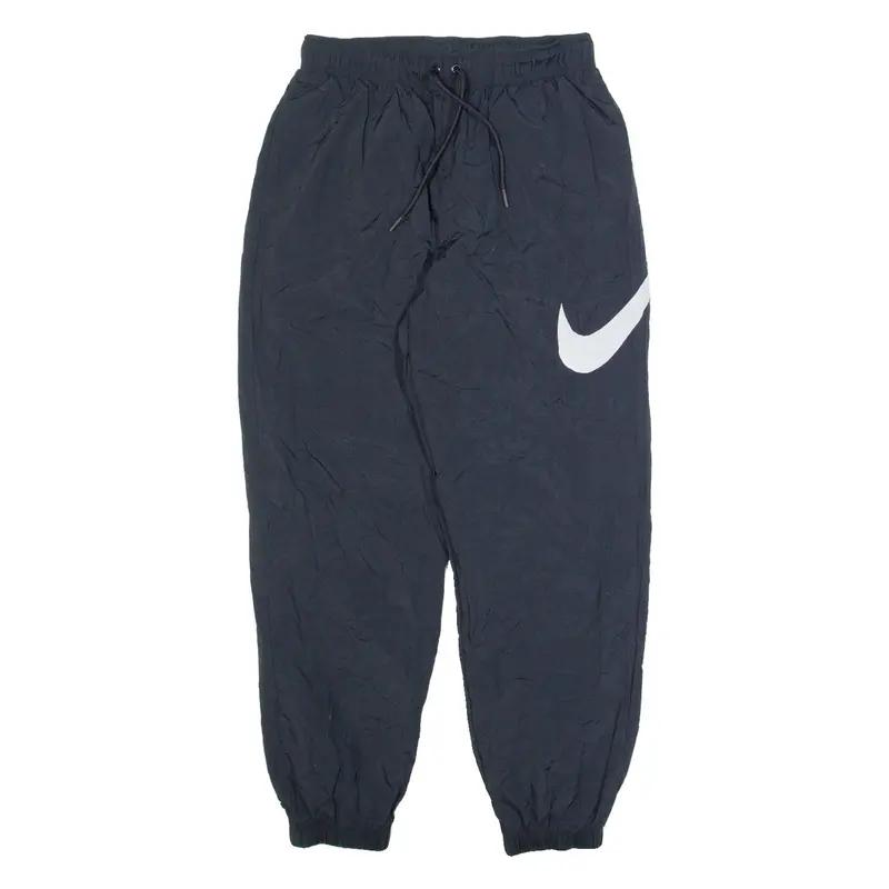 NIKE Mens Track Pants Black Nylon Tapered S W26 L27