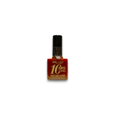 Deborah, 10 Days Long, Quick-Dry, Nail Polish, 161, Dark Red, 11 ml