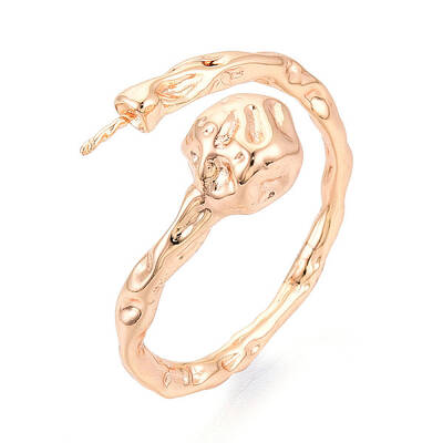 Brass Cuff Ring Settings