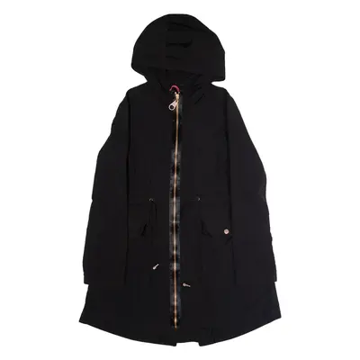TED BAKER Womens Coat Black Hooded S