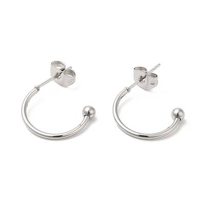 Non-Tarnish 304 Stainless Steel Stud Earring