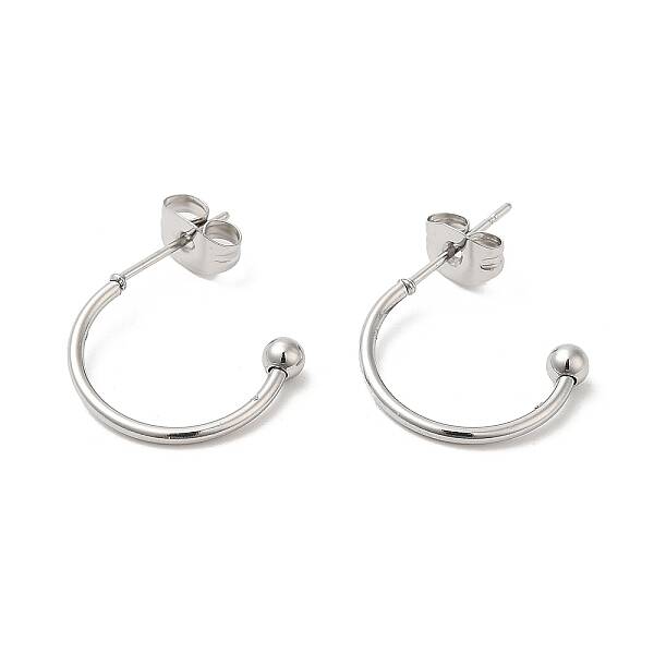 Non-Tarnish 304 Stainless Steel Stud Earring