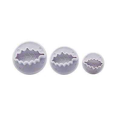Plastic Cookie Fondant Stamper Set