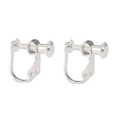 Brass Screw On Clip-on Earring Findings