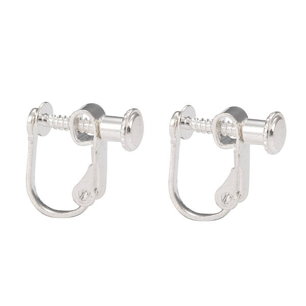 Brass Screw On Clip-on Earring Findings