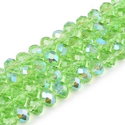 Electroplate Glass Beads Strands