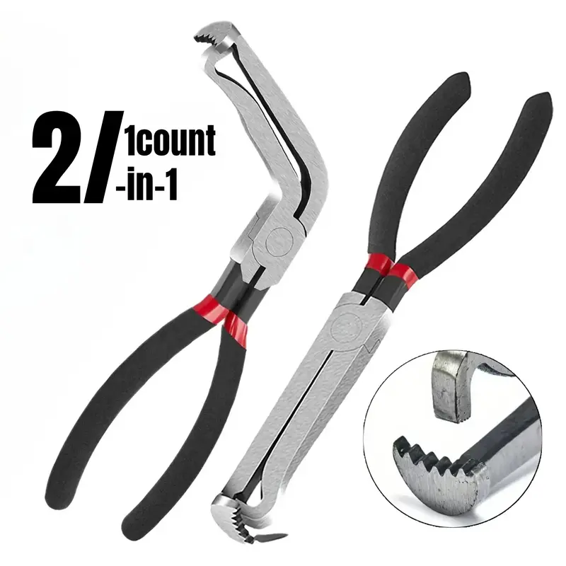 Multifunctional Bolt Cutter, Auto Fuel Line Repair Tools, Auto Electrical Disconnect Pliers, Tubing Separator, Heavy Duty Har...