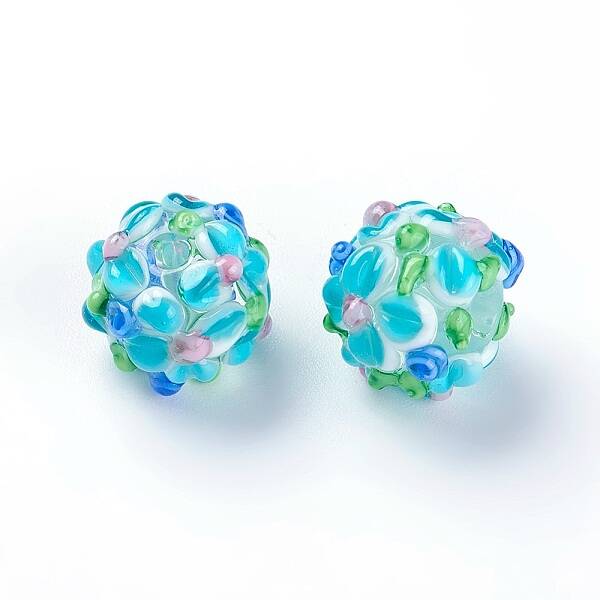 Handmade Bumpy Lampwork Beads