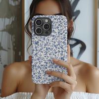 Floral Pattern Phone Case, Phone Protective Cover, Smartphone Accessories Compatible with iPhone 11 12 13 14 15 16 Pro Max/Pr...