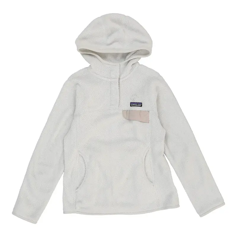 Patagonia Fleece - XS White Polyester