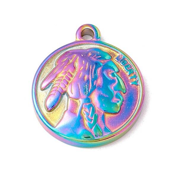 Ion Plating(IP) 304 Stainless Steel Pendants