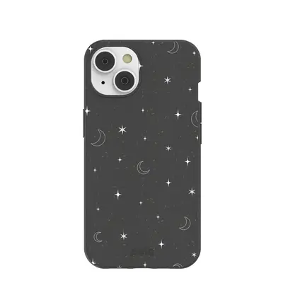 Black Quiet Stars iPhone 14/16e Case