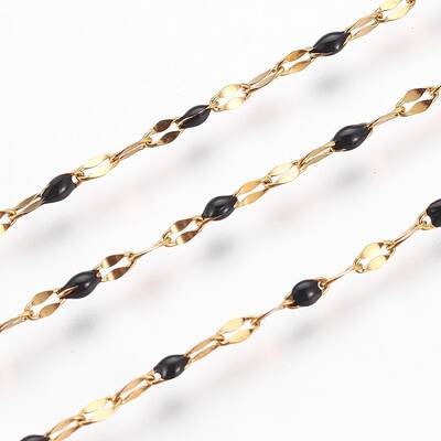 Ion Plating(IP) Handmade 304 Stainless Steel Chains