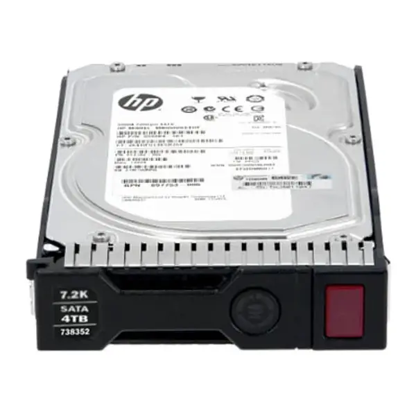 738352-001 HP 4TB 6Gb/s SATA 7200 3.5-Inch Hard Drive