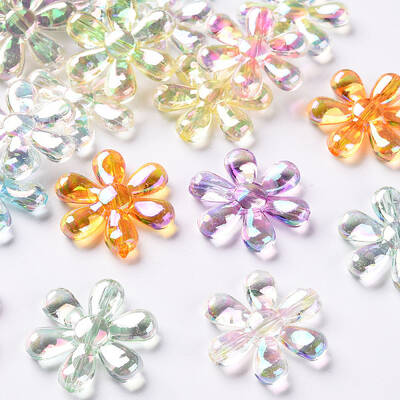 Transparent Acrylic Beads
