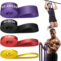 Yoga Resistance Band, 1 Count Fitness Stretch Band, Exercise Band for Strength Training, Body Stretching, Strength Training E...