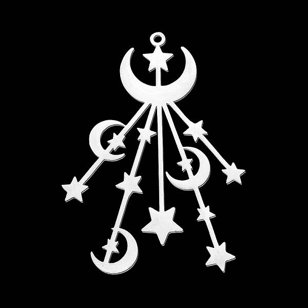 Non-Tarnish 201 Stainless Steel Big Pendants