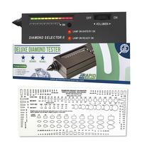 GTE Deluxe Diamond & Gemstone Analyzer Tester for Moissanites Stones Lab-created Simulants with Gauge LCD Display LED Indicat...
