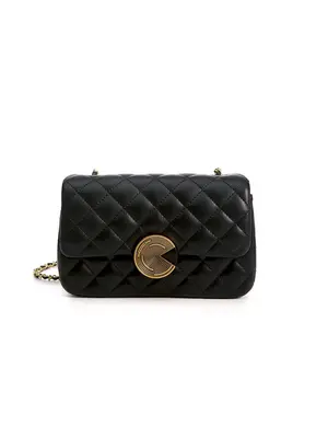 Smting quilted golden chain bag