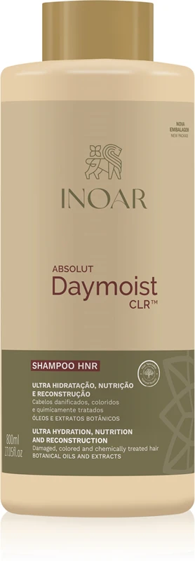 INOAR Absolut Daymoist CLR™ intense moisturizing shampoo for dry and colored hair 800 ml