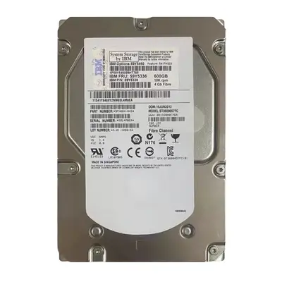 59Y5460 IBM 600GB 4Gb/s Fibre Channel 15000 3.5-inch Hard Drive