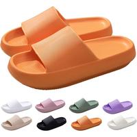 Pillow Slippers for Women and Men, Cloud Slides Shower Sandals House Shoes, Comfy and Cushioned Thick Sole