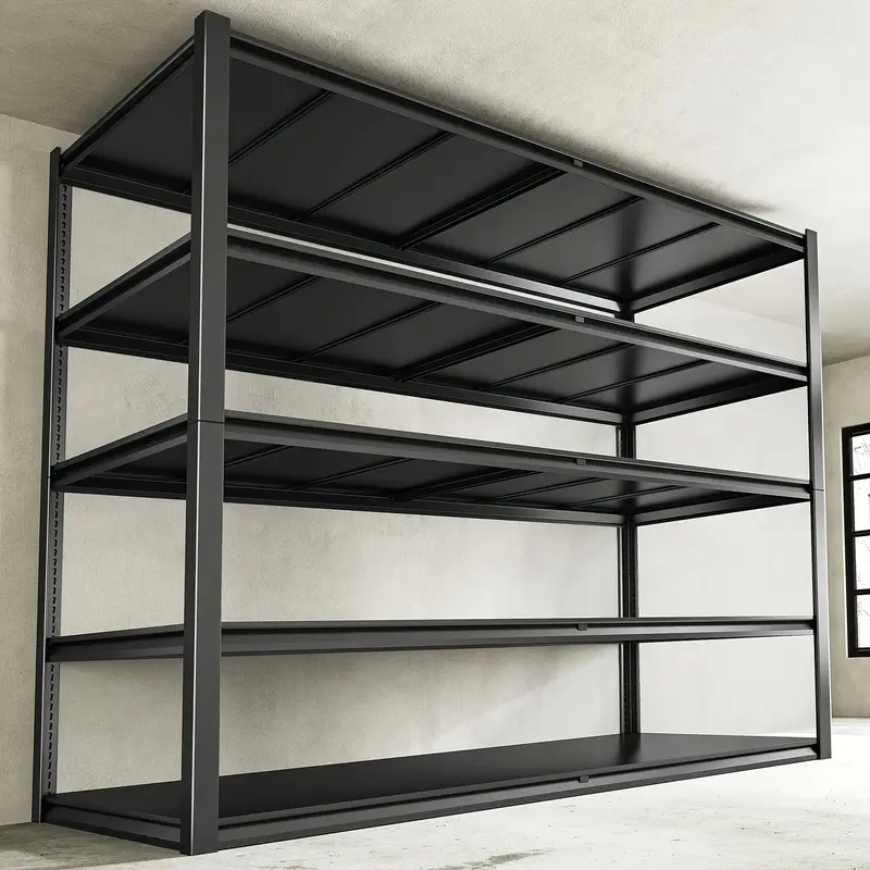 Adjustable Shelving Units, Heavy Duty Garage Shelving Unit, Industrial Garage Storage Shelf for Heavy Duty Shelving, Storage ...