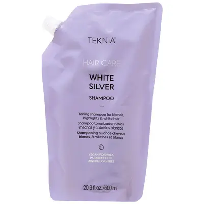 Lakme Teknia White Silver Shampoo Refill 600ml