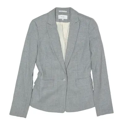 REISS Blazer Jacket Grey Wool Womens UK 4