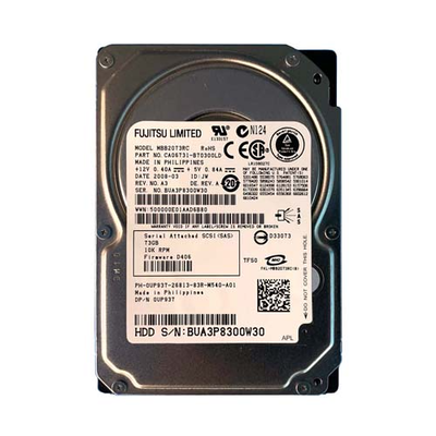 UP937 Dell 73GB 3Gb/s SAS 10000 2.5-Inch Hard Drive