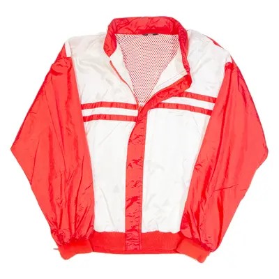 Manneridge- Niederdorf Mesh Lined Mens Track Jacket Red Hooded 2XL
