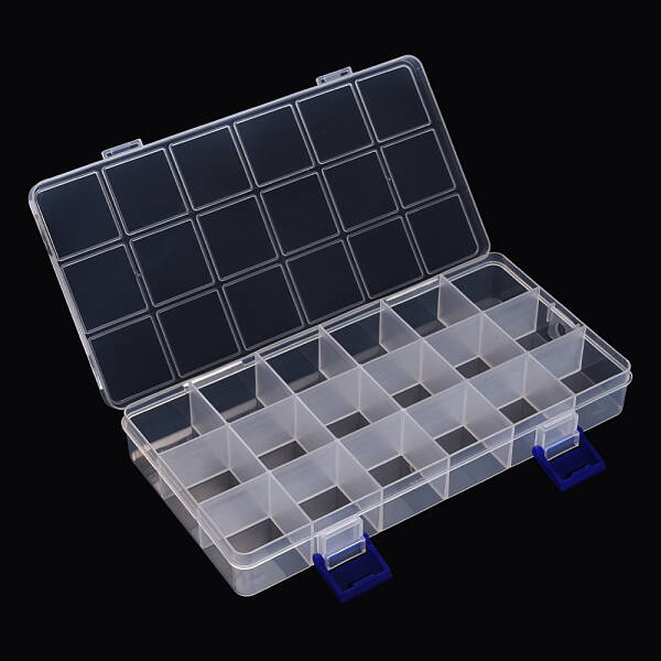 Plastic Bead Storage Container