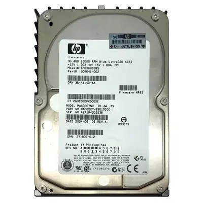 CA06227-B90100DD Fujitsu 36.7GB Ultra-320 SCSI 15K 3.5-inch 8MB Hard Drive