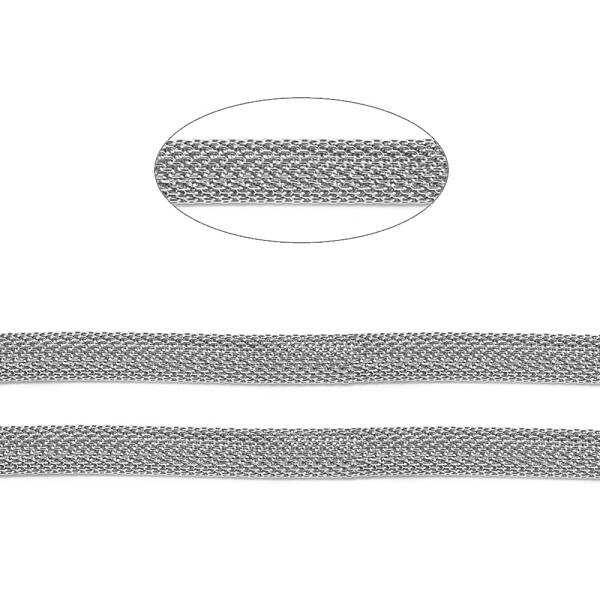 Tarnish Resistant 304 Stainless Steel Mesh Chains/Network Chains