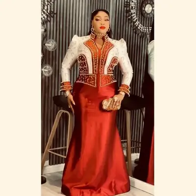 Gorgeous Celebrant’s Sexy Dress, Unique Turkey Celebrant’s Dress For Beautiful Women Womenswear Statement Outfits Long Sl...