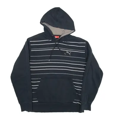 PUMA Hoodie Blue Pullover Mens M